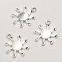 Sun Pendant Findings, diameter 19x16, packaging 21 pcs ± 20 g