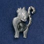 Kitty Brooch in Gray Pearl