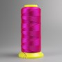 Raspberry bobbin thread, 0.6 mm diameter nylon for crafts, 300 m