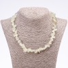 Prenite Necklace, Hammered 'Butterfly', Diameter 6x12mm (+-), Length 45–52 cm