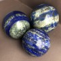 Azurite souvenir spheres, assorted sizes, weight from 230 g (price per 100 g)