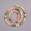 Beads on Thread - Assorted, Faceted Bead, 6.5 mm, 37 cm length