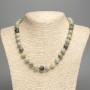 Ofit Necklace (artificial acrylic) smooth beads, diameter 10.5 mm, length 48 cm