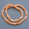 Tinted Quartz Beads - Smooth Round, 6.5 mm Diameter, 37 cm Length on Beading Thread