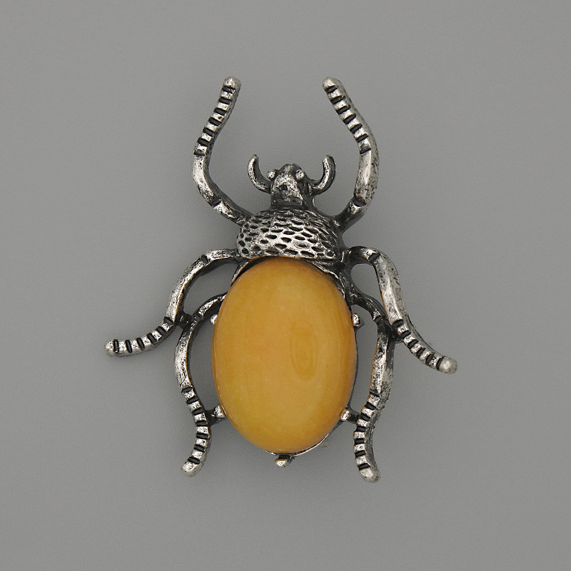 Beetle Brooch Pendant