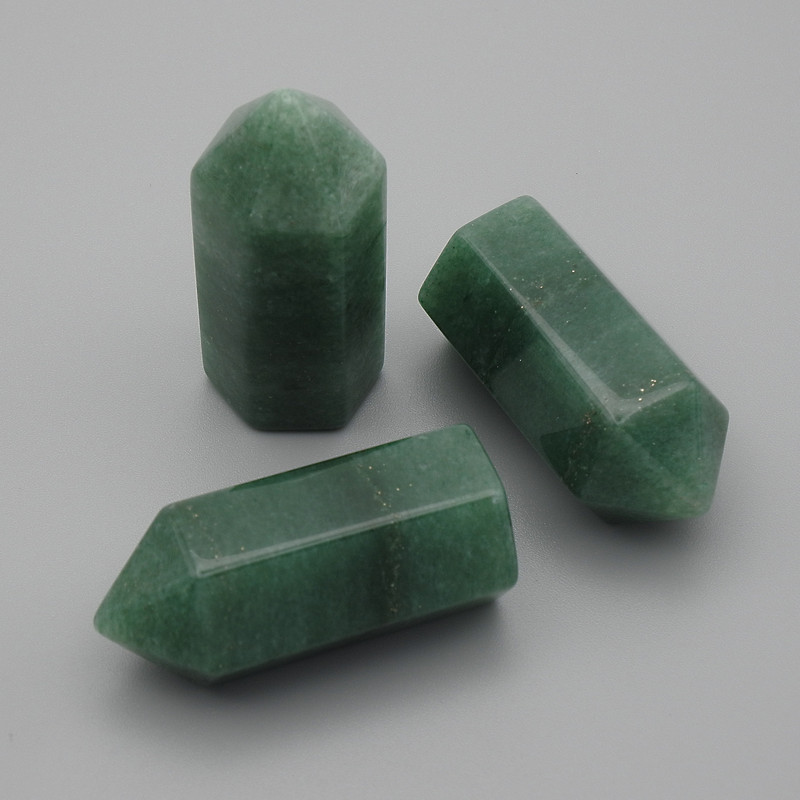 Souvenir pencil made from nephrite natural stone, diameter 36×16 mm (price per 1 piece)